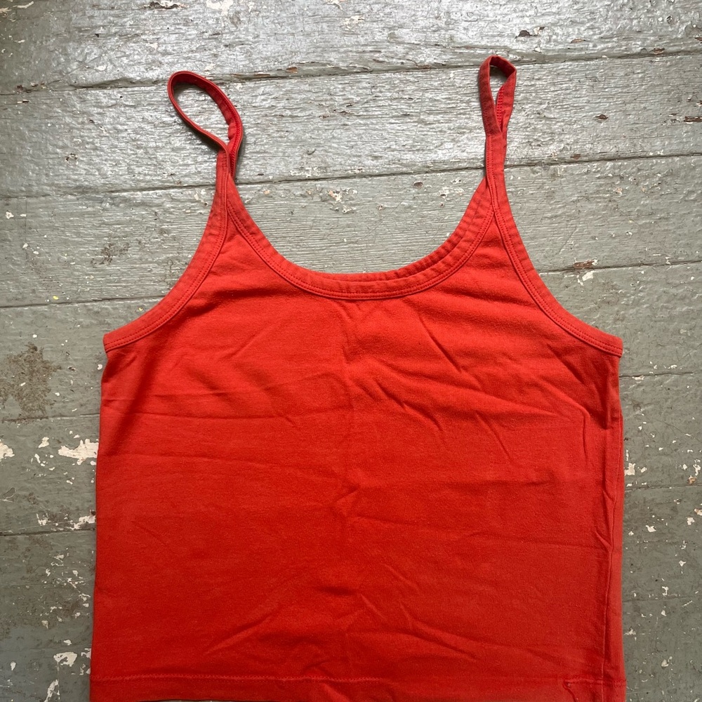 Red Women's Tank Top